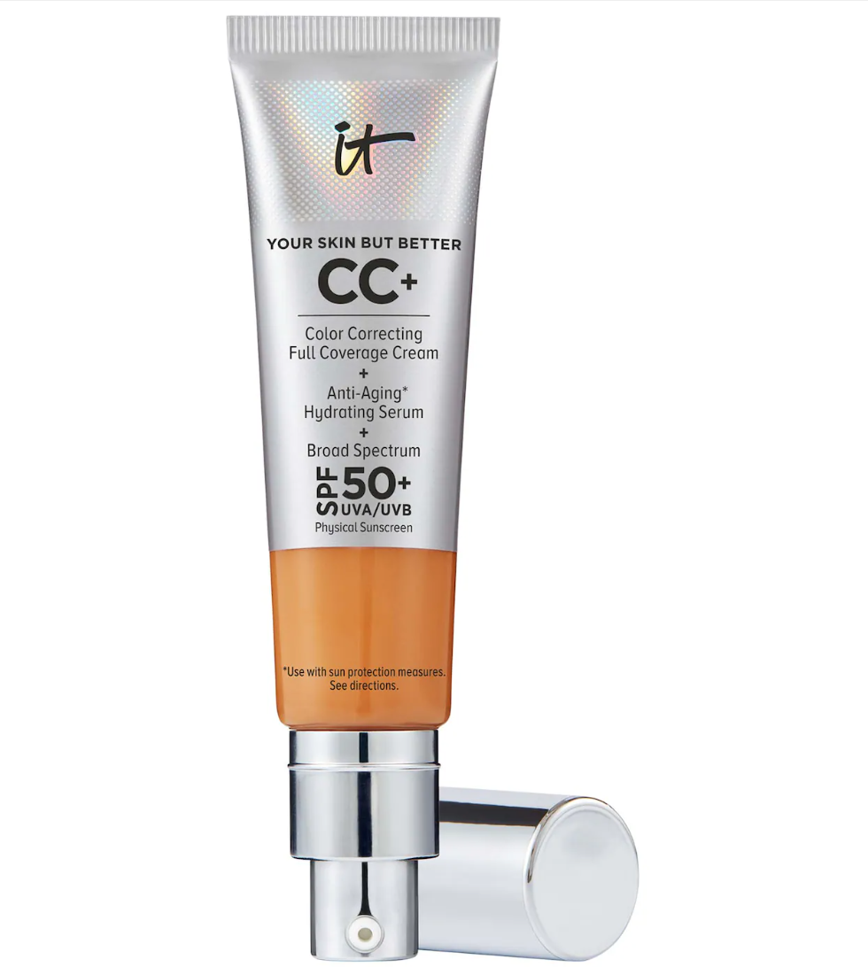 IT Cosmetics CC+ Cream Full Coverage Color Correcting Foundation w/ SPF 50+ 1.08 oz