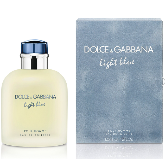 Dolce & Gabbana Light Blue Pour Homme Eau de Toilette -Made in France (Select Size)