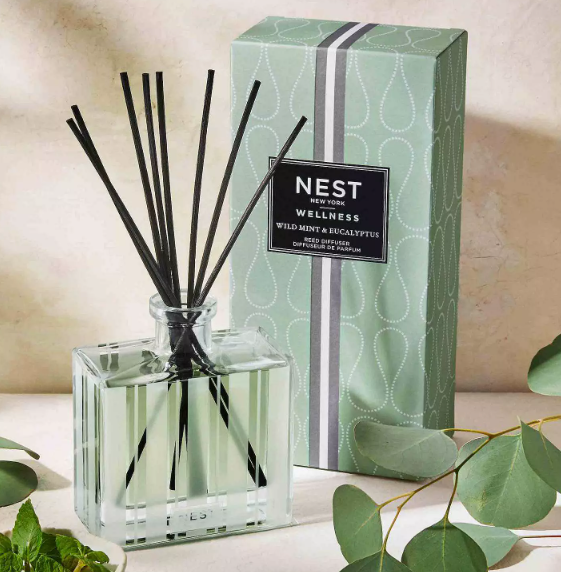 NEST New York Wild Mint & Eucalyptus Reed Diffuser (5.9floz)