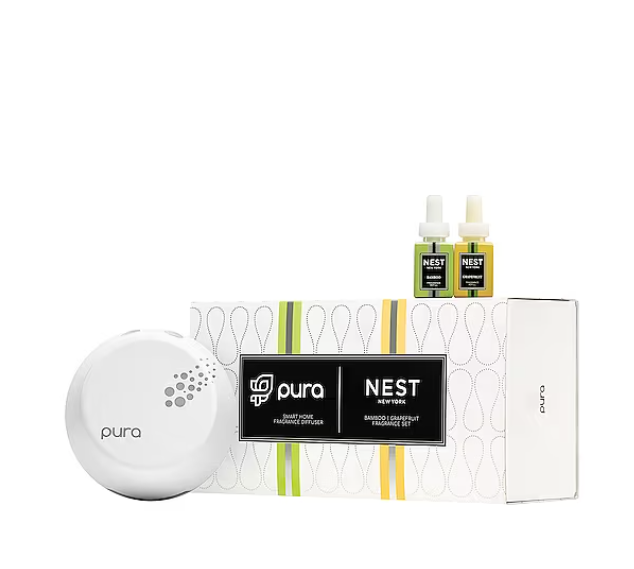 NEST New York Pura Smart Home Fragrance Diffuser Set (Choose Scent)