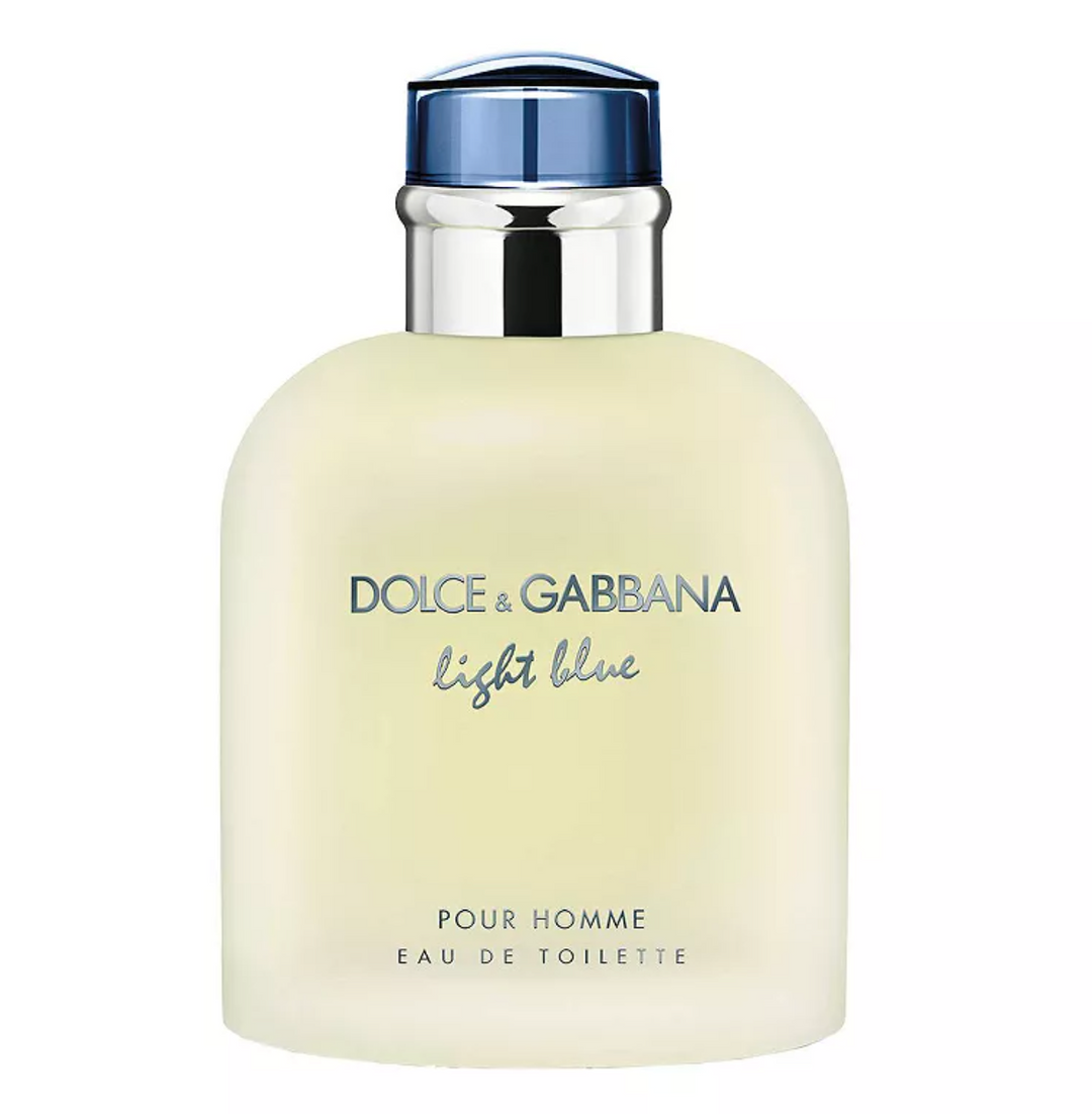 Dolce & Gabbana Light Blue Pour Homme Eau de Toilette - Made in Italy (Select Size)