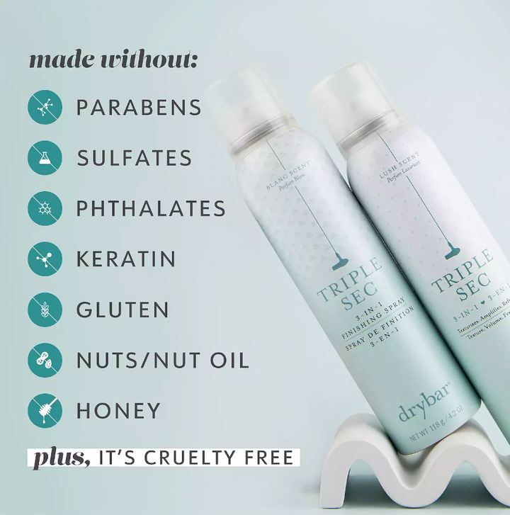 Drybar Triple Sec 3-in-1 Texturizing Finishing Spray  Mini (1.67oz)