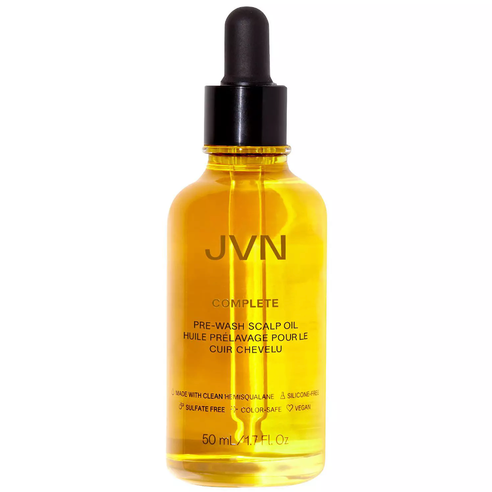 JVN Complete Pre-Wash Scalp & Hair Strengthening Treatment Oil