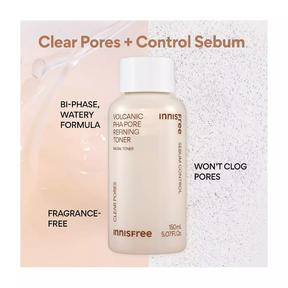 innisfree Volcanic PHA Pore Refining Toner - 5.07oz