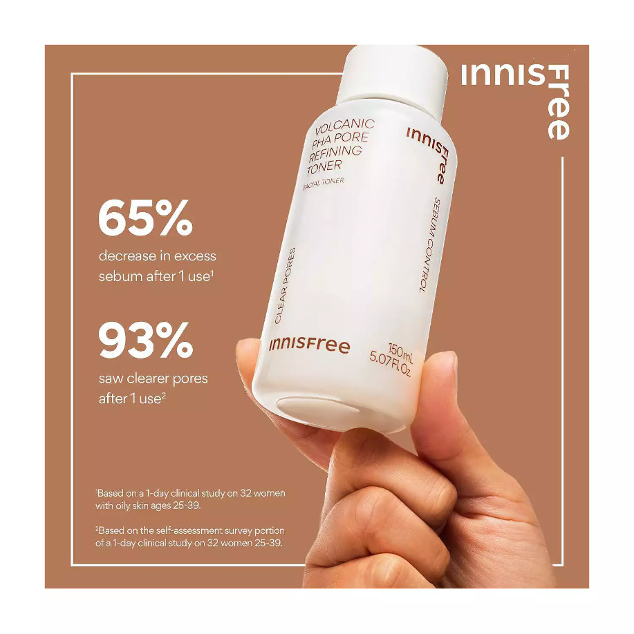innisfree Volcanic PHA Pore Refining Toner - 5.07oz