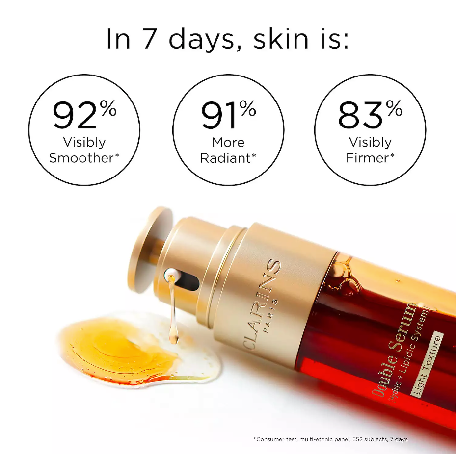 Clarins Double Serum Light Texture Firming & Smoothing Anti-Aging Concentrate