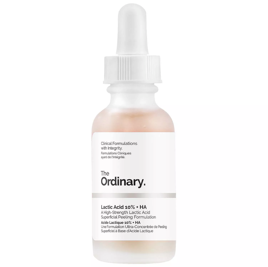The Ordinary Lactic Acid 10% + HA 2% Exfoliating Serum