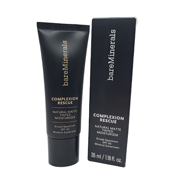 bareMinerals Complexion Rescue Natural Matte Tinted Moisturizer SPF 30 - 1.18 oz 2025 Formula