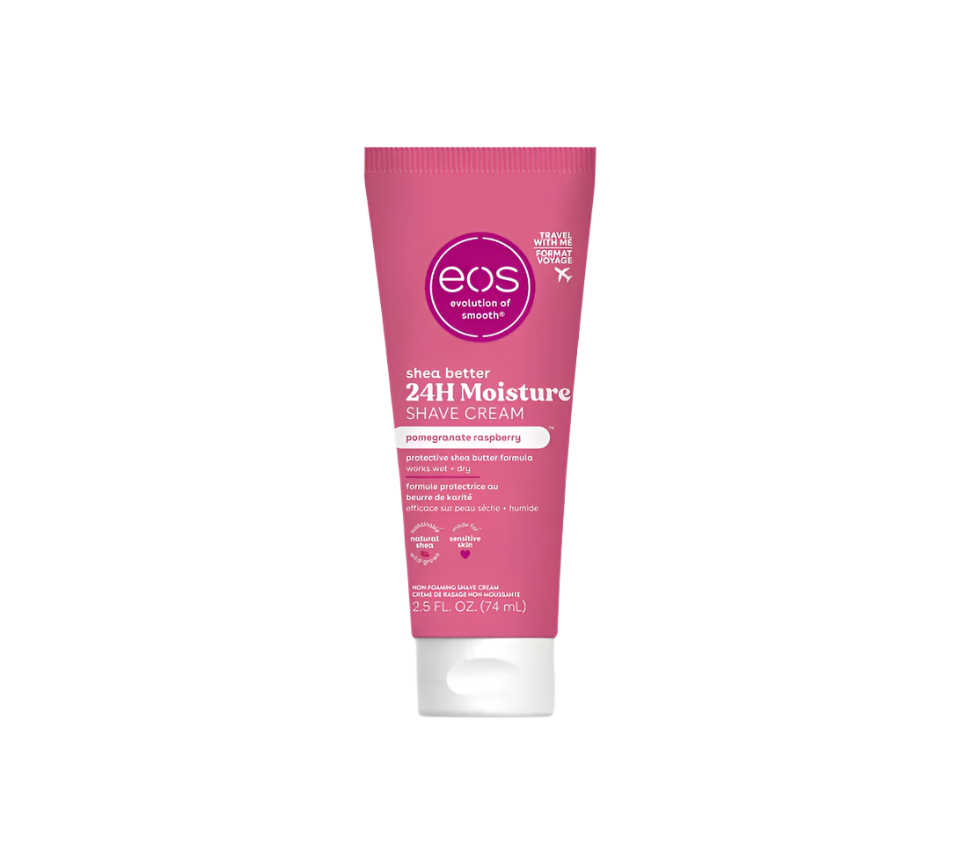 eos Shea Better Travel Shave Cream - Pomegranate Raspberry | 2.5oz