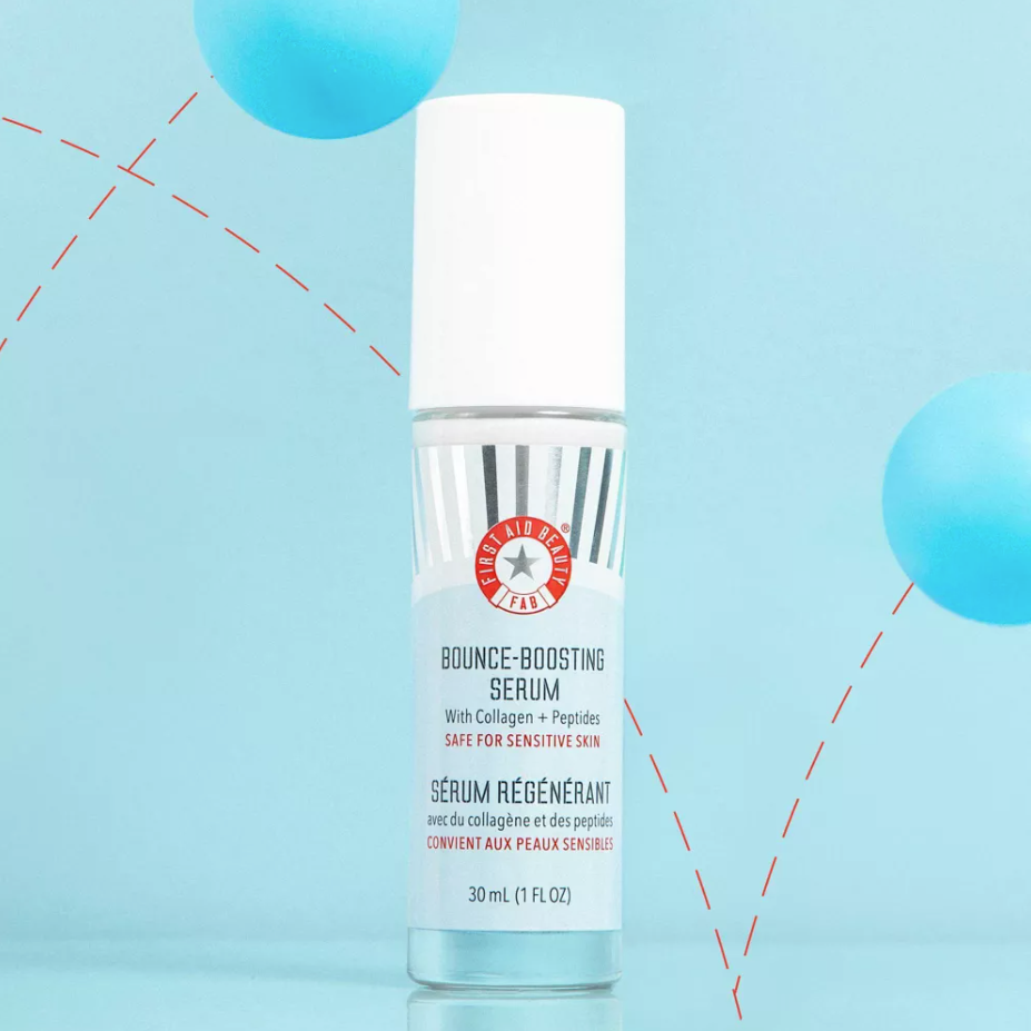 FIRST AID BEAUTY Bounce-Boosting Serum with Collagen + Peptides - 1oz