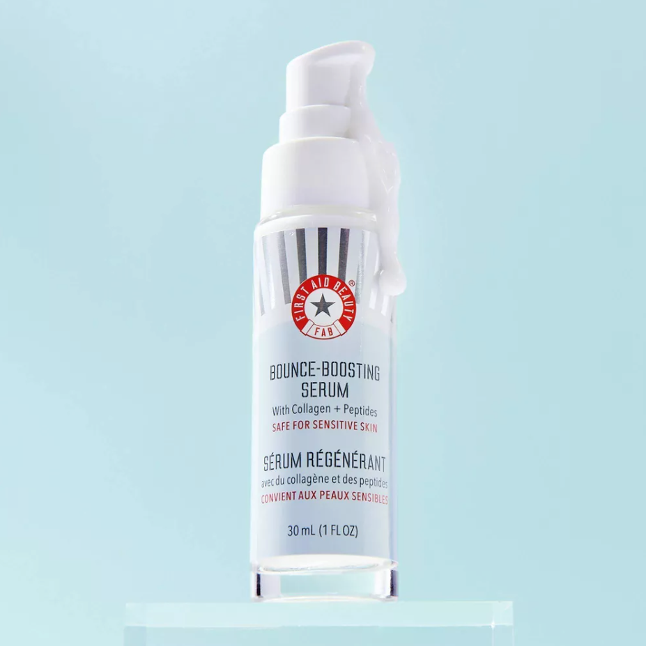 FIRST AID BEAUTY Bounce-Boosting Serum with Collagen + Peptides - 1oz