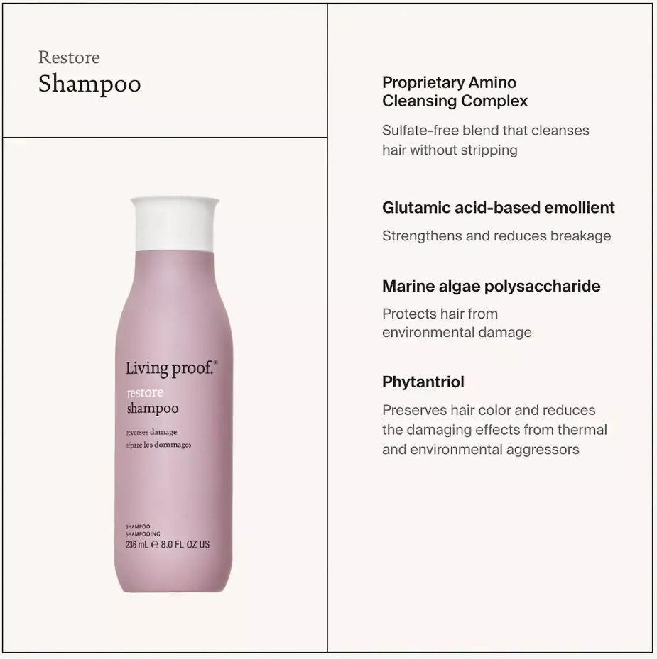 Living Proof Restore Shampoo - 8oz