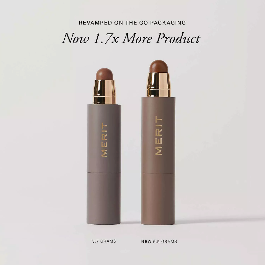 MERIT The Minimalist Perfecting Complexion Foundation & Concealer Stick - 0.23oz