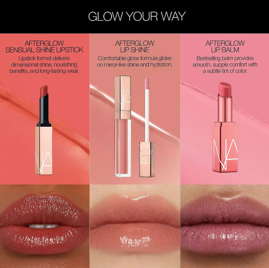 NARS Afterglow Sensual Shine Lipstick