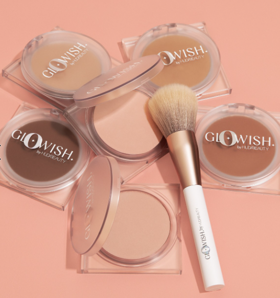 HUDA BEAUTY GloWish Luminous Pressed Powder - 0.35oz