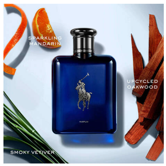 Ralph Lauren Polo Blue Parfum (Select Size)