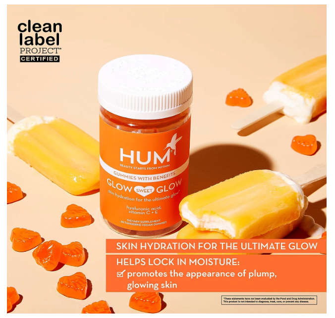 *EXP 4/24* HUM Nutrition Glow Sweet Glow - Skin Hydration Vegan Gummies