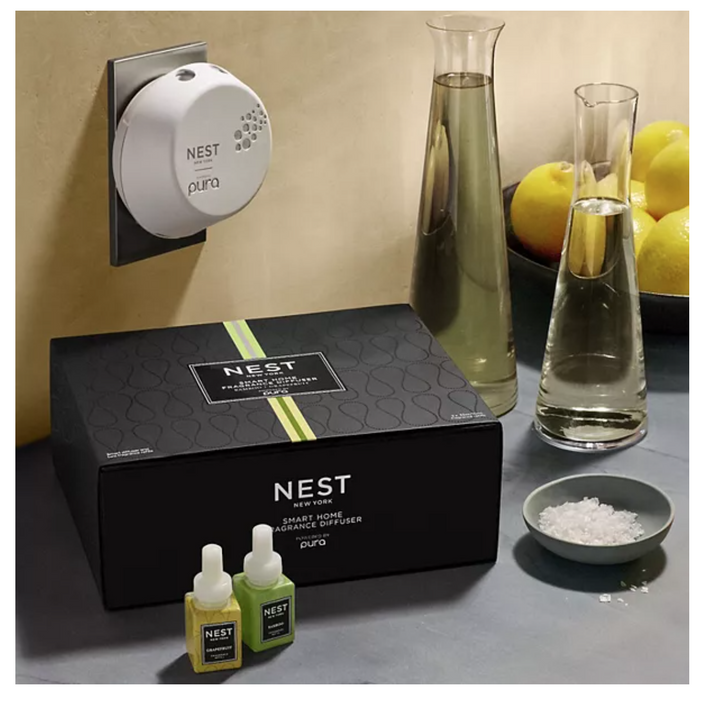 NEST New York Pura Smart Home Fragrance Diffuser Set (Choose Scent)