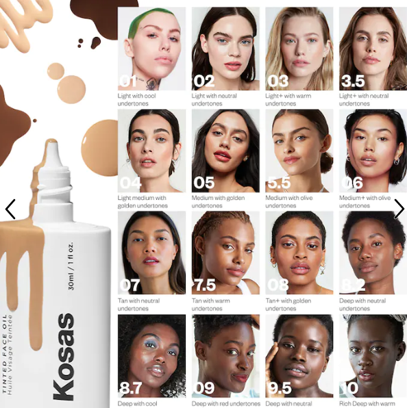 Kosas Tinted Face Oil Comfy Skin Tint 1 oz (Select Shade)