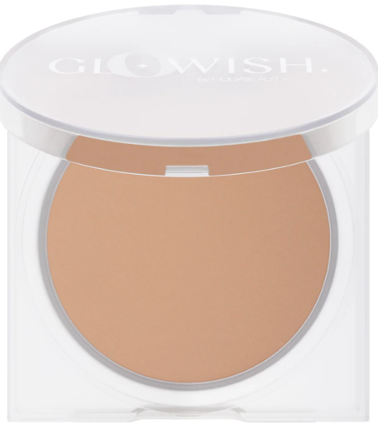 HUDA BEAUTY GloWish Luminous Pressed Powder - 0.35oz