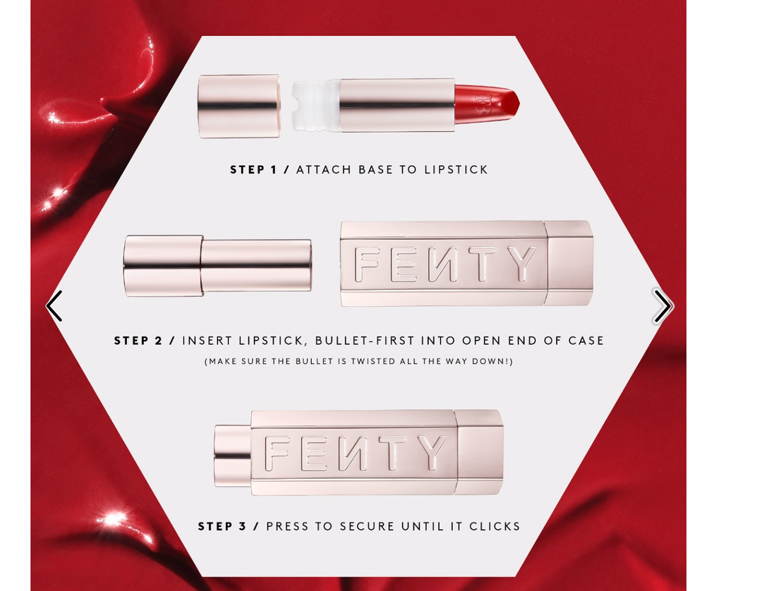 Fenty Beauty by Rihanna Fenty Icon The Fill Semi-Matte Lipstick REFILL