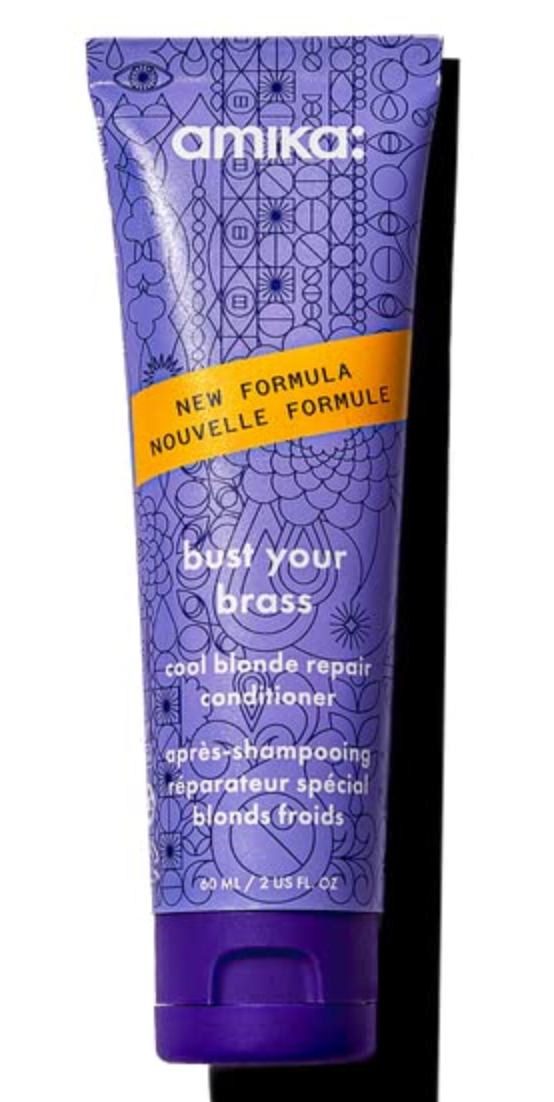Amika Bust Your Brass Cool Blonde Conditioner 2oz